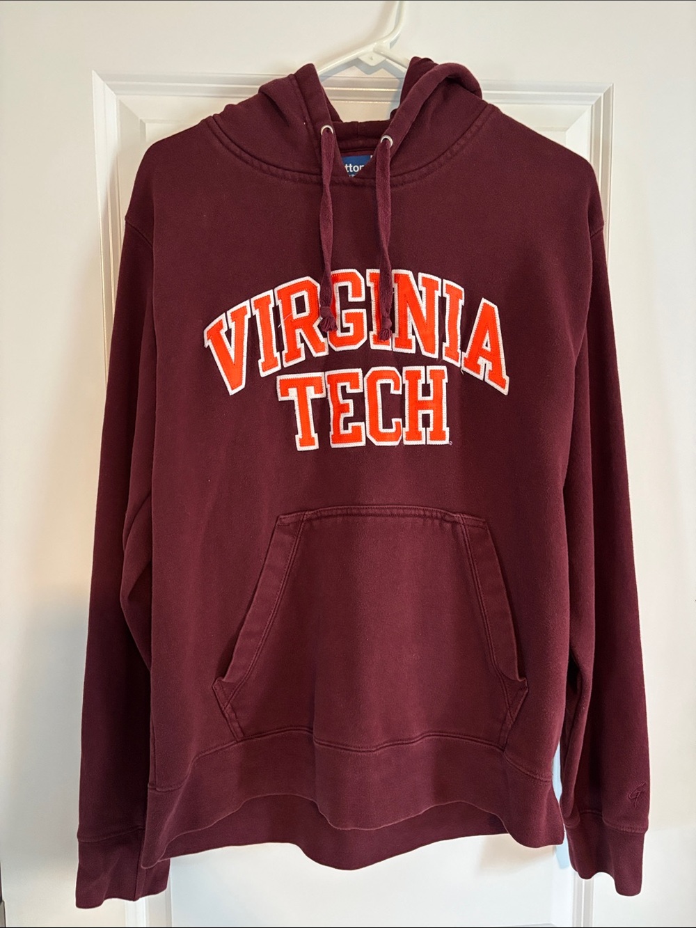Virginia Tech Maroon Pullover Hoodie